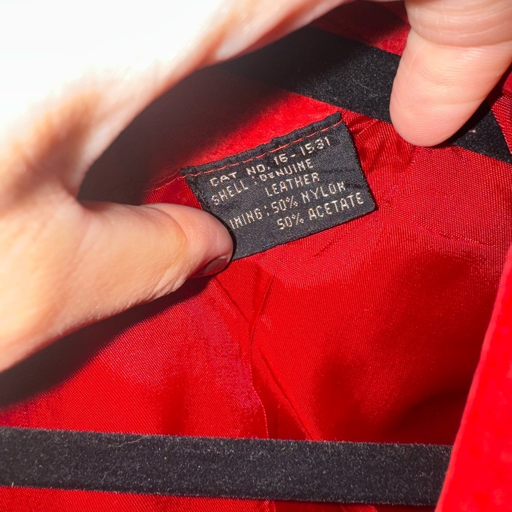 Red Women's Jacket - Picture 8 of 8